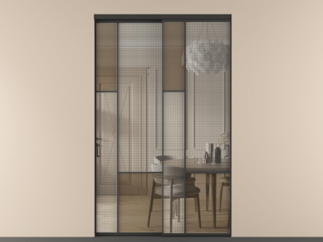 Перегородка Mosaic внутри проема двустворчатая #VENDORCODE# #FURNISH# #GLASS# Цена #PRICE# #CURRENCY# | Volhovec