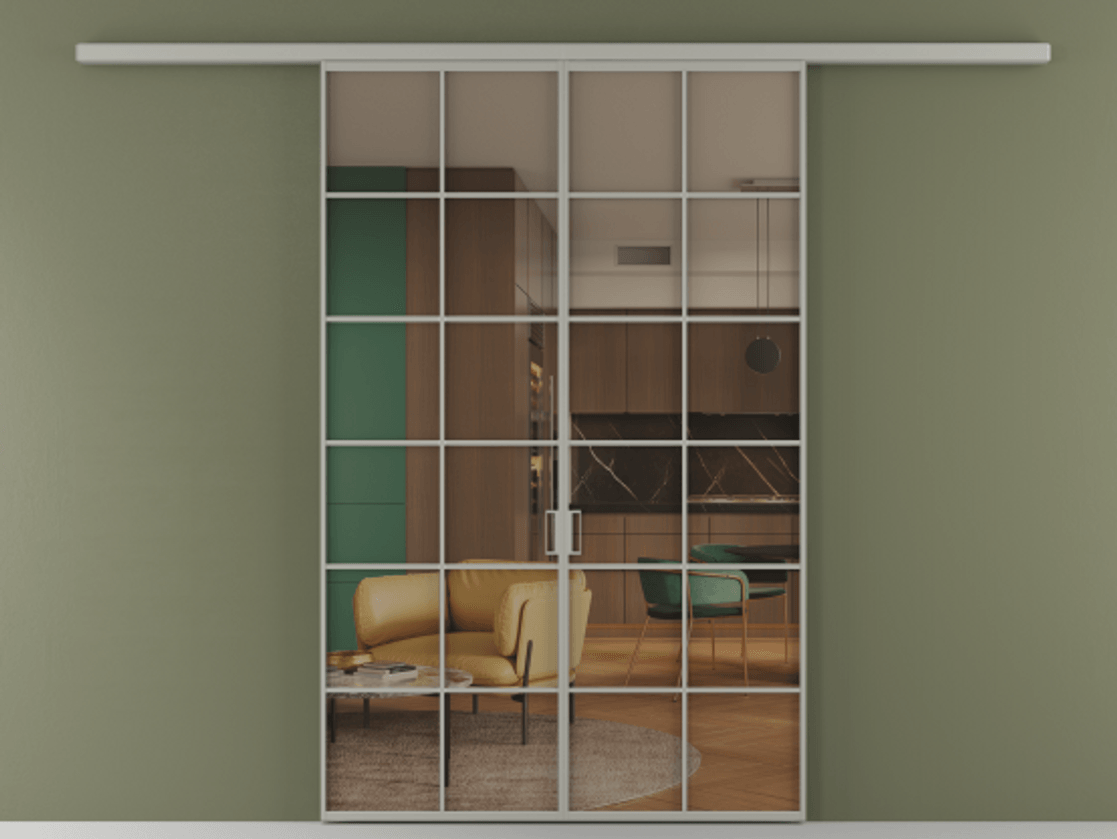 Перегородка Formato вдоль стены 2 створки АЛПР 040.05 Алюминий нейтральный серый Прозрачное бронзовое стекло, триплекс. Цена 1344350 ₸ 1. Полотно 2 шт. (800/2100 мм)
2. Комплект установки раздвижной системы
3. Базовый комплект фурнитуры
4.Ручка RONDO
. Фабрика дверей Волховец 8 (800) 551 43 19 Перегородка Formato вдоль стены 2 створки АЛПР 040.05 Алюминий нейтральный серый Прозрачное бронзовое стекло, триплекс Цена 1344350 ₸ | Volhovec