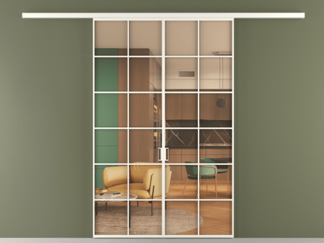 Перегородка Formato вдоль стены 2 створки АЛПР 040.05 Алюминий пудровый белый Прозрачное оранжевое стекло, триплекс. Цена 1344300 ₸ 1. Полотно 2 шт. (800/2100 мм)
2. Комплект установки раздвижной системы
3. Базовый комплект фурнитуры
4.Ручка RONDO
. Фабрика дверей Волховец 8 (800) 551 43 19 Перегородка Formato вдоль стены 2 створки АЛПР 040.05 Алюминий пудровый белый Прозрачное оранжевое стекло, триплекс Цена 1344300 ₸ | Volhovec