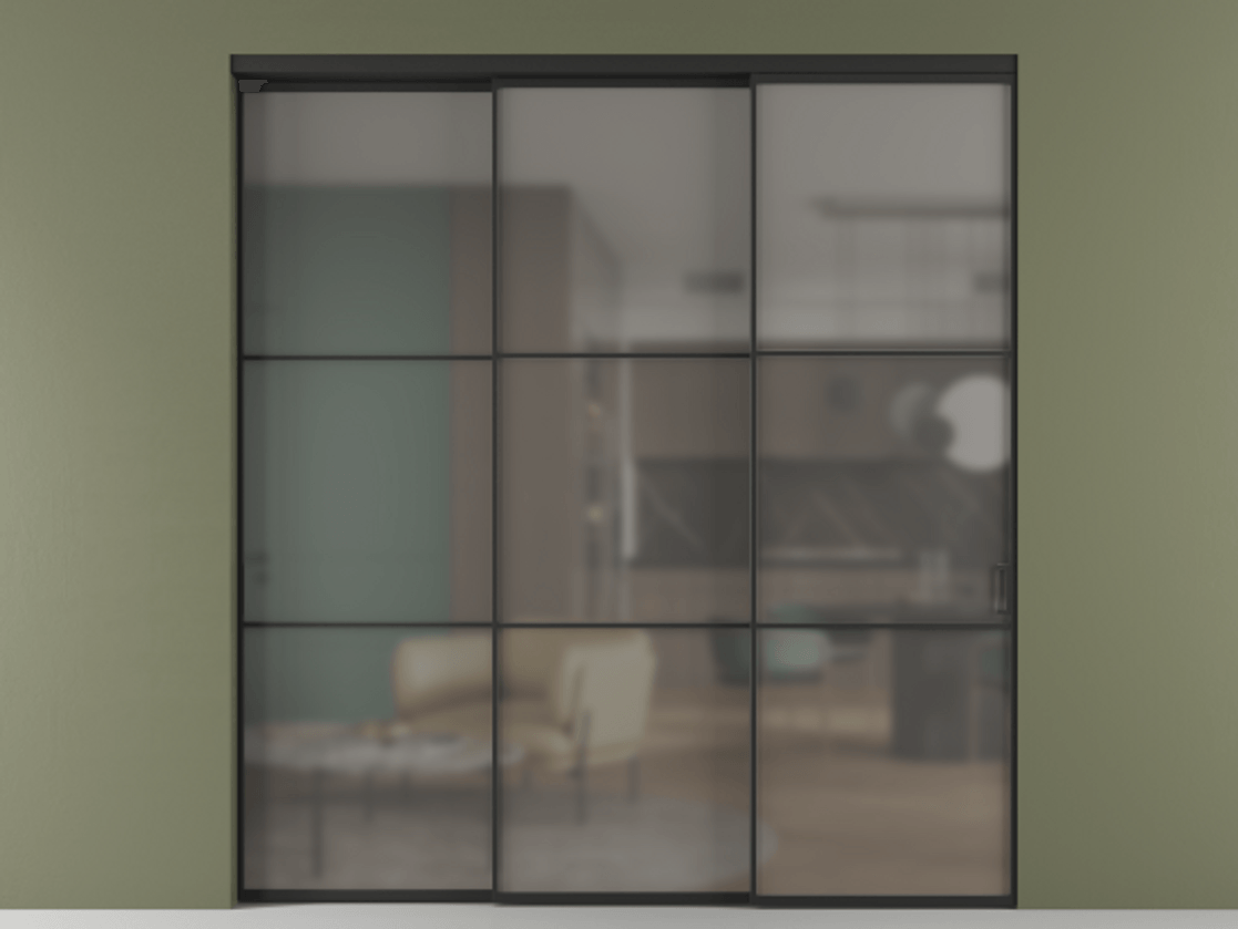 Перегородка Formato внутри проёма телескопик синхро-2 #VENDORCODE# #FURNISH# #GLASS# Цена #PRICE#  | Volhovec