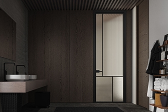 Алюминиевые двери Mosaic