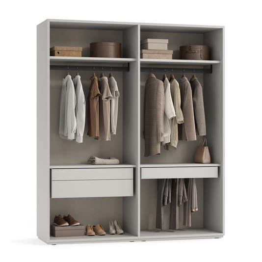 Мебель Гардеробные Module. Цвет ПЭТ белоснежный. Материал ПЭТ. Коллекция Идея 1. Фото. Мебель Гардеробные Module. Цвет ПЭТ белоснежный. Материал ПЭТ. Коллекция Идея 1. Картинка.