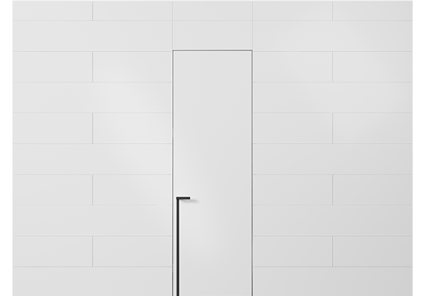 Панели для отделки стен Стеновая панель в эмали Матовый белоснежный. Цвет Матовый белоснежный. Материал Гладкая эмаль. Коллекция Эмаль. Картинка.