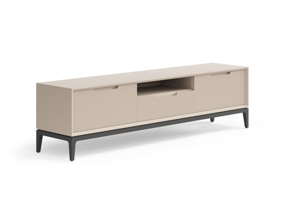 Мебель ТВ тумба Velvet. Цвет Матовый бисквитный. Материал Гладкая эмаль. Коллекция ТВ тумба Velvet. Фото. Мебель ТВ тумба Velvet. Цвет Матовый бисквитный. Материал Гладкая эмаль. Коллекция ТВ тумба Velvet. Картинка.