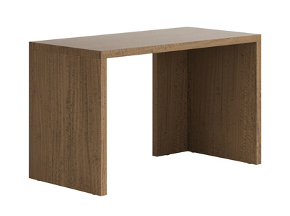 Мебель Стол Module письменный с двумя опорами. Цвет Эвкалипт кофейный матовый фризе. Материал Шпон эвкалипта Naturwood. Коллекция Стол Module письменный с двумя опорами. Картинка.