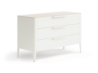 Мебель Комод Piega 3 ящика. Цвет Матовый молочно-белый. Материал Гладкая эмаль. Коллекция Комод Piega 3 ящика. Фото. Мебель Комод Piega 3 ящика. Цвет Матовый молочно-белый. Материал Гладкая эмаль. Коллекция Комод Piega 3 ящика. Картинка.