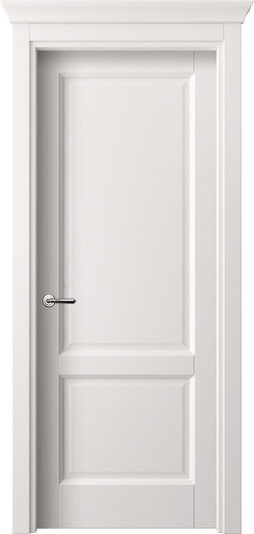 Дверь межкомнатная 1421 ПЭКС. Цвет ПЭТ кремово-серый. Материал ПЭТ. Коллекция Galant. Картинка.