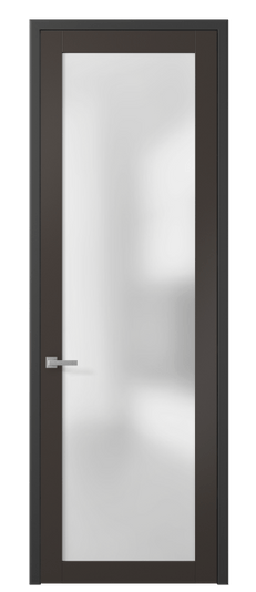 Межкомнатная дверь 2102 МАН САТ. Цвет Матовый антрацит. Материал Гладкая эмаль. Коллекция Планум. Фото. Дверь межкомнатная 2102 МАН САТ. Цвет Матовый антрацит. Материал Гладкая эмаль. Коллекция Планум. Картинка.