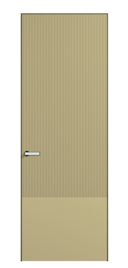 Дверь межкомнатная 8203 Слоновая кость RAL 1014. Цвет RAL Слоновая кость RAL 1014. Материал Гладкая эмаль. Коллекция Velvet. Картинка.