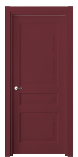 Дверь межкомнатная 6325 NCS S 5030-R10B. Цвет NCS NCS S 5030-R10B. Материал Массив бука эмаль. Коллекция Toscana Elegante. Картинка.