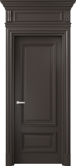Межкомнатная дверь 7307 МАН . Цвет Матовый антрацит. Материал Гладкая эмаль. Коллекция Антик. Фото. Дверь межкомнатная 7307 МАН . Цвет Матовый антрацит. Материал Гладкая эмаль. Коллекция Антик. Картинка.