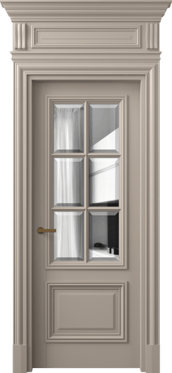 Дверь межкомнатная 7312 ББСК ДВ ЗЕР Ф. Цвет Бук бисквитный. Материал Массив бука эмаль. Коллекция Antique. Картинка.