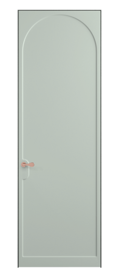 Дверь межкомнатная 7503 NCS S 1005-B80G. Цвет NCS NCS S 1005-B80G. Материал Гладкая эмаль. Коллекция Softform. Картинка.