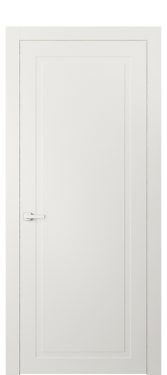Дверь межкомнатная 8001 МЖМ. Цвет Матовый жемчужный. Материал Гладкая эмаль. Коллекция Neo Classic. Картинка.