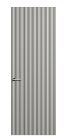 Дверь межкомнатная АКУ 8201 МСР Матовый серый. Цвет Матовый серый. Материал Гладкая эмаль. Коллекция Velvet. Картинка.