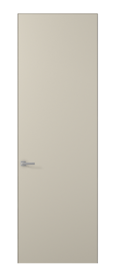 Дверь межкомнатная 0010 МБСР. Цвет Матовый бежево-серый. Материал Гладкая эмаль. Коллекция Planum. Картинка.