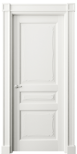Дверь межкомнатная 6325 БС. Цвет Бук серый. Материал Массив бука эмаль. Коллекция Toscana Elegante. Картинка.