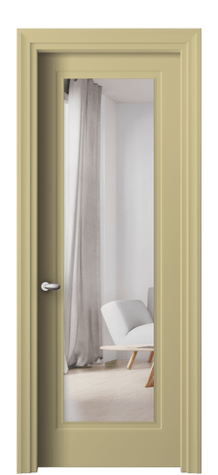 Дверь межкомнатная 8503 Слоновая кость RAL 1014 ЗЕР. Цвет RAL Слоновая кость RAL 1014. Материал Гладкая эмаль. Коллекция Esse. Картинка.