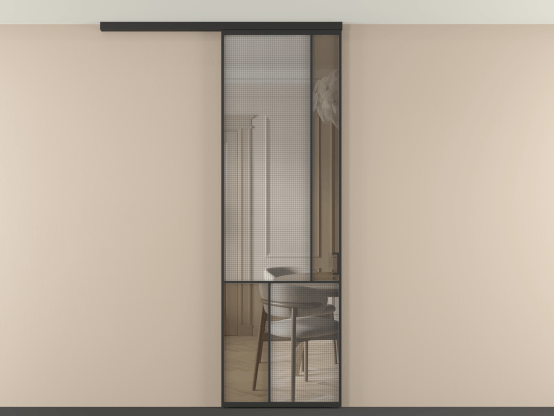 Алюминевая перегородка vdp1_1 ЧЕР. Цвет Алюминий Черный. Материал Алюминий. Коллекция Перегородка Mosaic вдоль стены на потолок одностворчатая. Фото. Алюминевая перегородка vdp1_1 ЧЕР. Цвет Алюминий Черный. Материал Алюминий. Коллекция Перегородка Mosaic вдоль стены на потолок одностворчатая. Картинка.