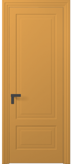 Дверь межкомнатная 8341 Пастельно-жёлтый RAL 1034. Цвет RAL Пастельно-жёлтый RAL 1034. Материал Гладкая эмаль. Коллекция Rocca. Картинка.