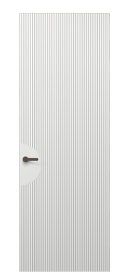 Дверь межкомнатная АКП 8624 МССР. Цвет Матовый светло-серый. Материал Гладкая эмаль. Коллекция Dune. Картинка.