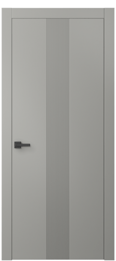 Дверь межкомнатная АКП 8042 МНСР Матовый нейтральный серый. Цвет Матовый нейтральный серый. Материал Гладкая эмаль. Коллекция Linea. Картинка.