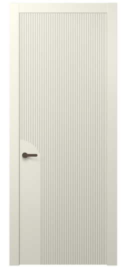 Дверь межкомнатная АКП 8625 ММБ. Цвет Матовый молочно-белый. Материал Гладкая эмаль. Коллекция Dune. Картинка.