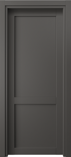 Дверь межкомнатная 2121 ПЭГФ. Цвет ПЭТ графитовый. Материал ПЭТ. Коллекция Neo1. Картинка.