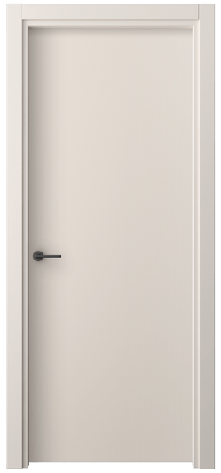 Дверь межкомнатная 0010 ПЭПБ. Цвет ПЭТ пудровый бежевый. Материал ПЭТ. Коллекция Freedom. Картинка.