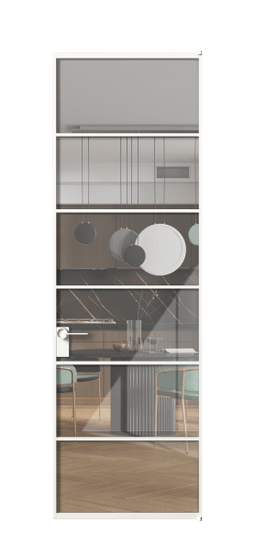 Межкомнатная дверь АЛПЛ040.04 БЕЛ Алюминий Белый Stopsol Clear прозрачное. Цвет Алюминий Белый. Материал Алюминий. Коллекция Formato. Фото. Дверь межкомнатная АЛПЛ040.04 БЕЛ Алюминий Белый Stopsol Clear прозрачное. Цвет Алюминий Белый. Материал Алюминий. Коллекция Formato. Картинка.