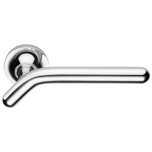 Ручки для межкомнатных дверей Ручка дверная Под. Цвет Полированный хром. Коллекция Под. Фото. Ручки для дверей Ручка дверная Под. Цвет Полированный хром. Коллекция Под. Картинка.