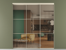 Перегородка Formato внутри проёма телескопик синхро 2