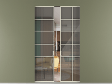 Перегородка Formato скрытый пенал 2 створки