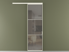 Перегородка Formato вдоль стены 1 створка