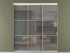 Перегородка Formato внутри проёма телескопик синхро 2