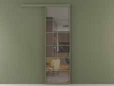 Перегородка Formato вдоль стены 1 створка