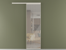 Перегородка Formato вдоль стены 1 створка