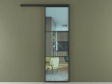 Перегородка Formato вдоль стены 1 створка