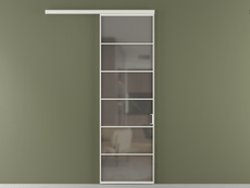 Перегородка Formato вдоль стены 1 створка