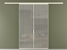 Перегородка Formato вдоль стены двустворчатая