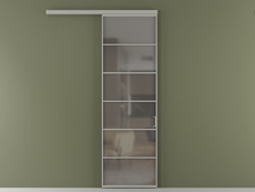 Перегородка Formato вдоль стены 1 створка