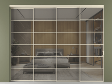 Перегородка Formato внутри проёма телескопик синхро 3