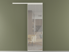 Перегородка Formato вдоль стены 1 створка