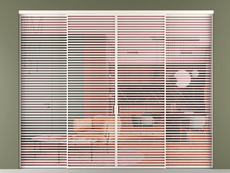 Перегородка Formato внутри проёма 4 створки