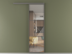 Перегородка Формато вдоль стены 1 створка