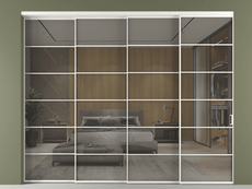 Перегородка Formato внутри проёма телескопик синхро 3