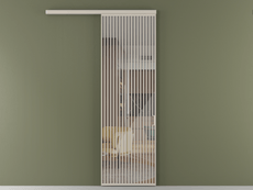 Перегородка Formato вдоль стены 1 створка