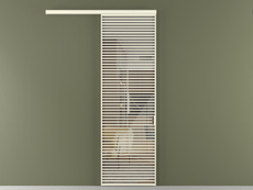 Перегородка Formato вдоль стены 1 створка