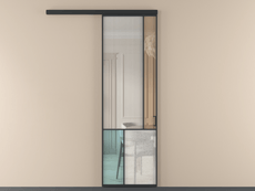 Перегородка Мозаик вдоль стены 1 створка