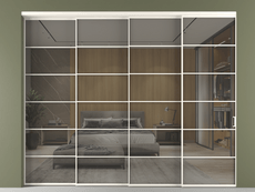 Перегородка Formato внутри проёма телескопик синхро 3